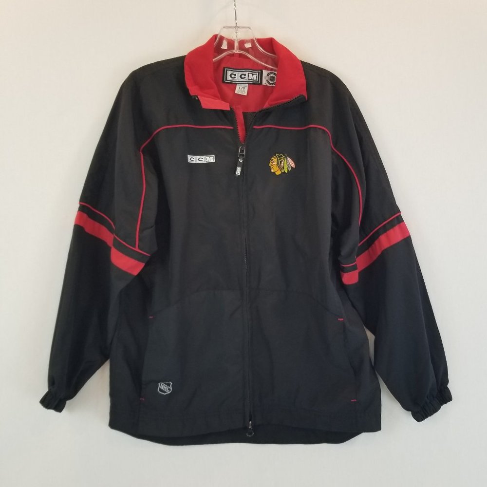 Chicago Blackhawks NHL CCM Jacket Youth Large
